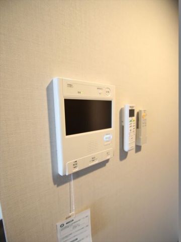 セキュリティ　安心のテレビ付モニターホン！