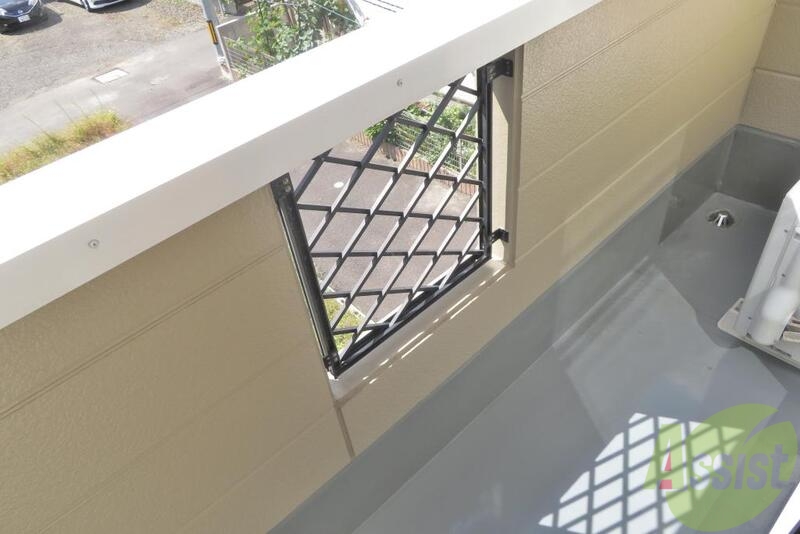 バルコニー　バルコニーも広さがあり、洗濯物もしっかりと干せます。