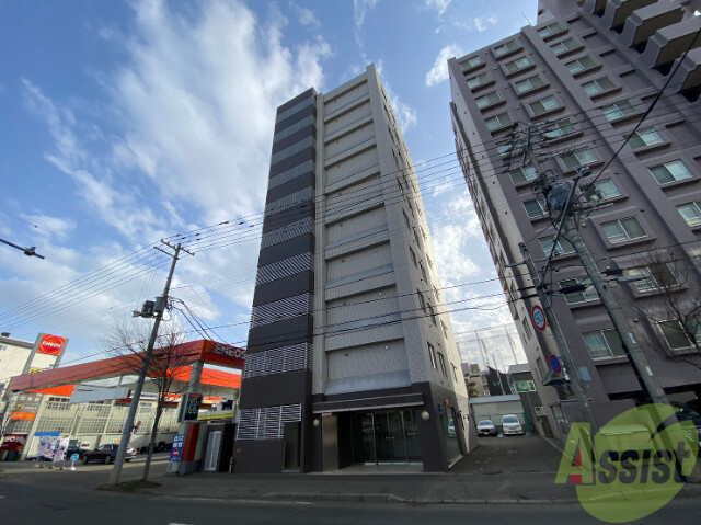 建物外観　札幌市中央区宮の森３条「クレステージ宮の森」