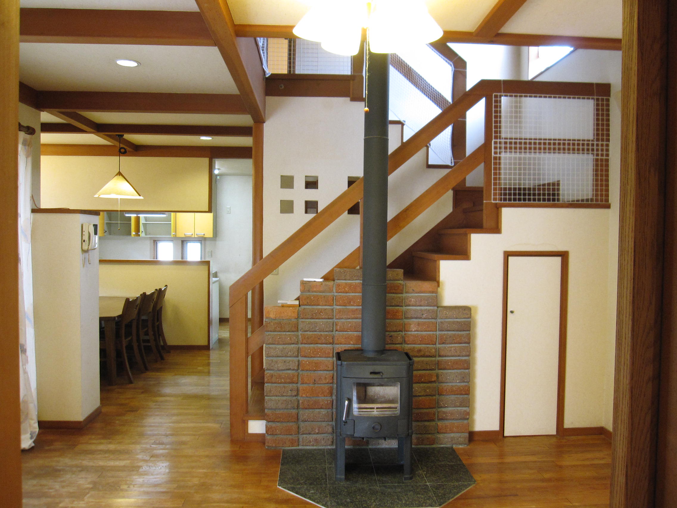 居室・リビング　・キッチンで、約２２帖あります。