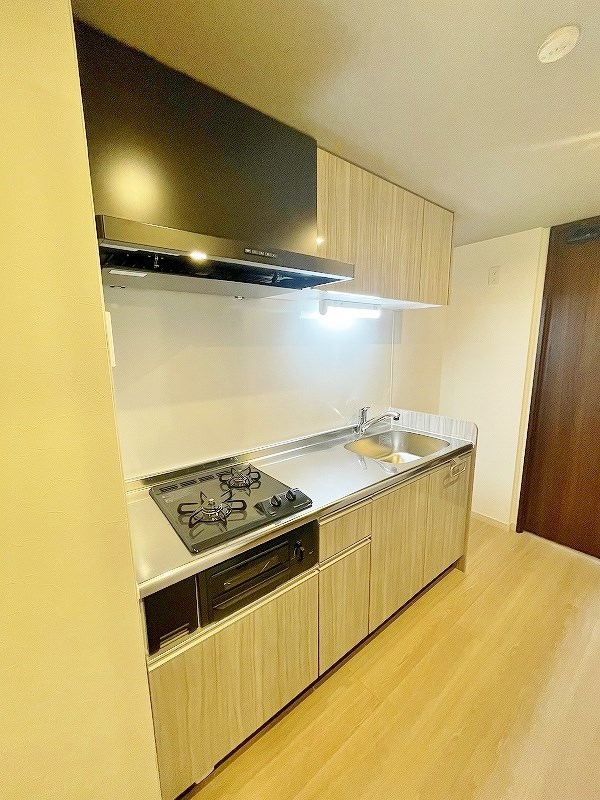 キッチン　★システムキッチングリル付き/2口コンロ★