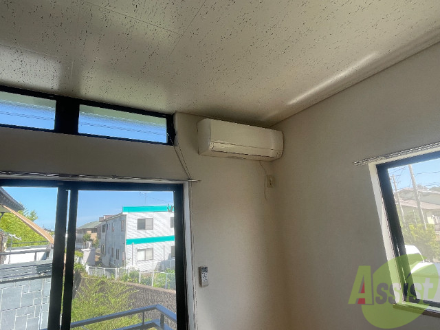 その他設備　エアコン設備、夏は涼しく、冬は暖かいですね！