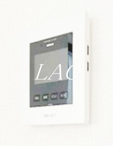 セキュリティ　モニター付インターホンです。