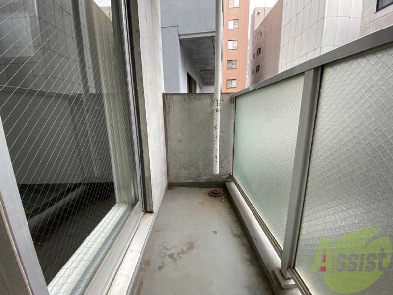 バルコニー　バルコニーです。洗濯物を干したり一息ついたりできますね！