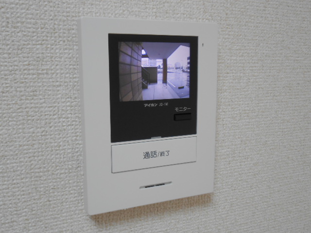 セキュリティ　カラーＴＶモニター付インターホン完備