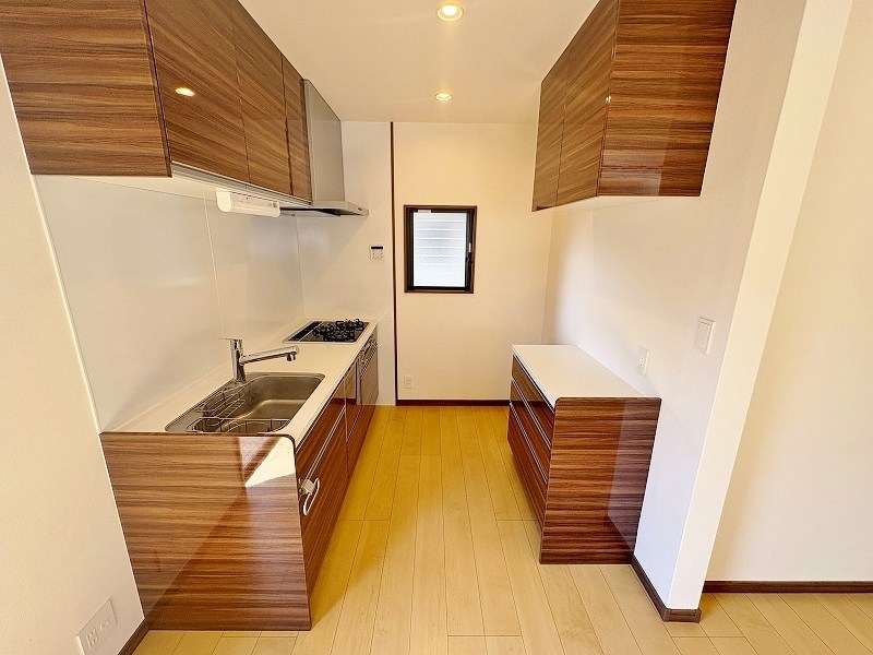 キッチン　★システムキッチングリル付き/3口コンロ★