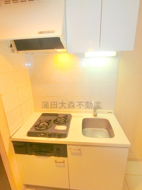 キッチン　2口ガスグリル付システムキッチン