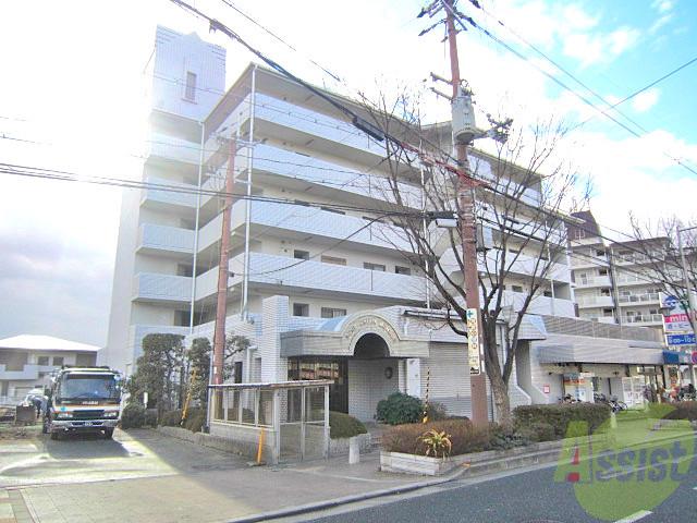 建物外観　豊中市東泉丘「エバーグリーンハイツ」