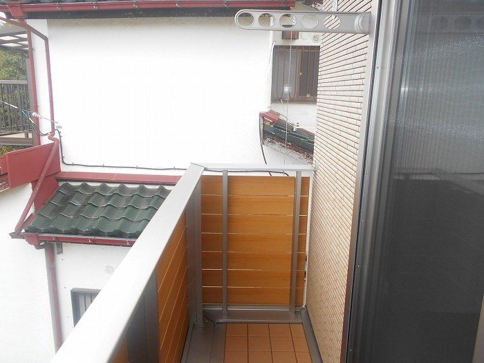 バルコニー　同物件別部屋参考写真です