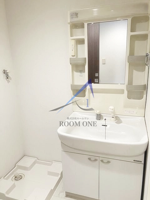 洗面設備　洗面台です。