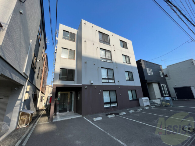 建物外観　札幌市東区北四十三条東「ノイエ・Ａ」