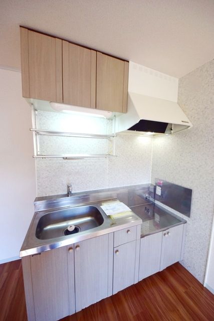 キッチン　★２口ガスコンロ設置可能なキッチンです★