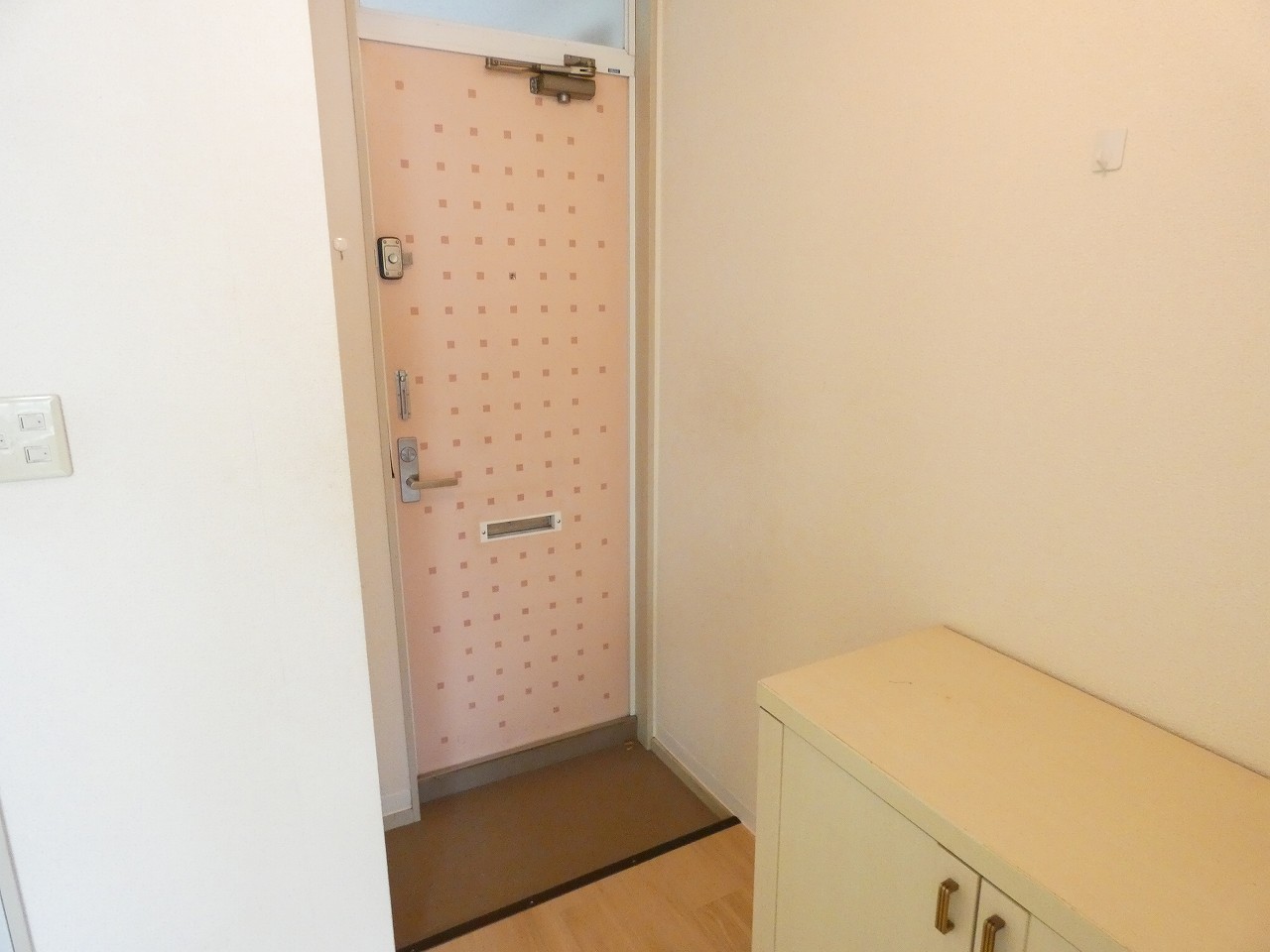 タカハイツの玄関写真