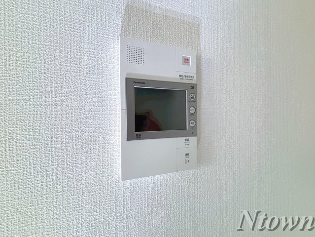 セキュリティ　モニター付きです