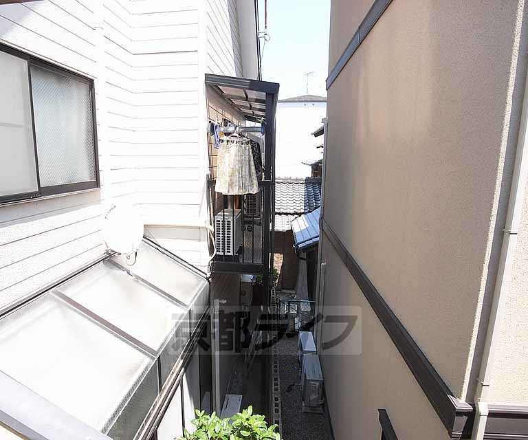 眺望　バルコニーからの眺望です。