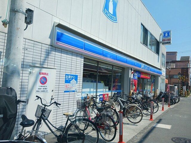 コンビニ　ローソン富田林西口駅店様（コンビニ）まで633m