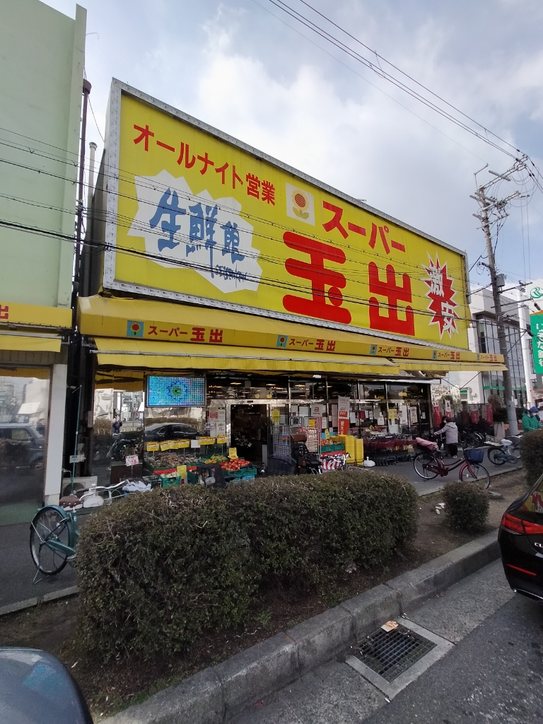 スーパー　スーパー玉出 御陵店（スーパー）まで916m