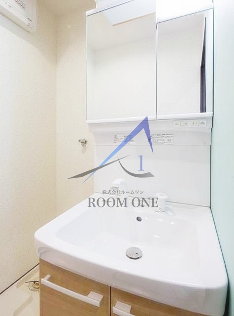 洗面設備　洗面台です。