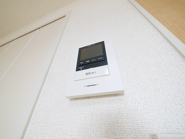 セキュリティ　モニター付きインターホンです