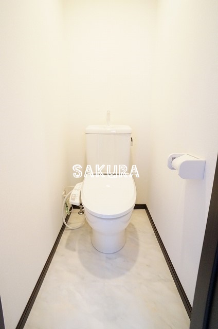 トイレ　清潔感のある水回り♪