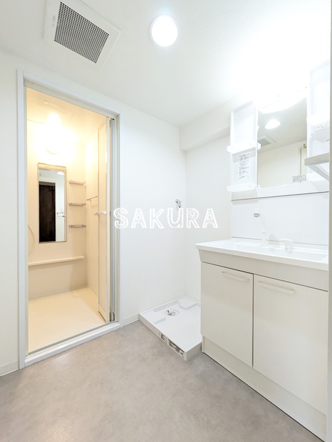 洗面設備　忙しい朝には欠かせない洗面所です♪