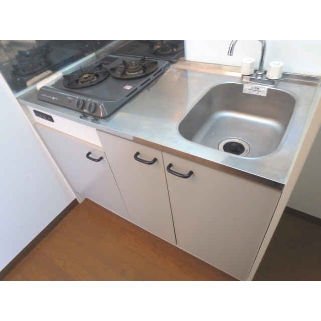 キッチン　※別部屋参考写真☆ガスコンロ付システムキッチン☆