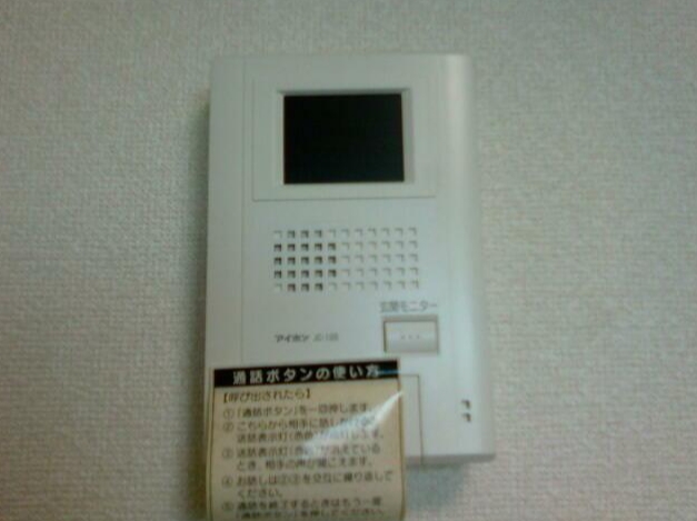 セキュリティ　モニター付きインターホン☆