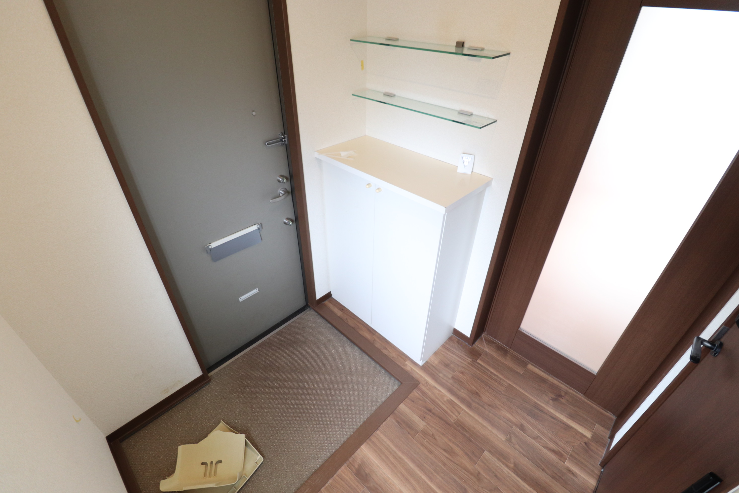 玄関　シューズboxもあります♪