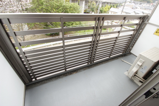 バルコニー　※別号室の写真です