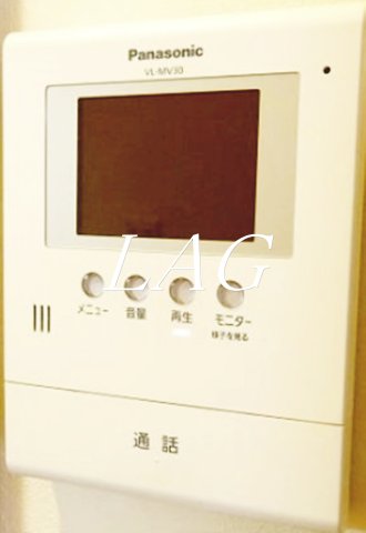 セキュリティ　モニター付インターホンです。
