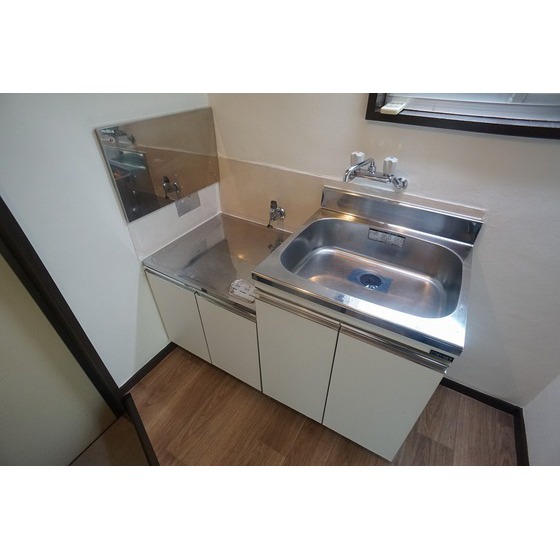 キッチン　ガスコンロ設置可能キッチン