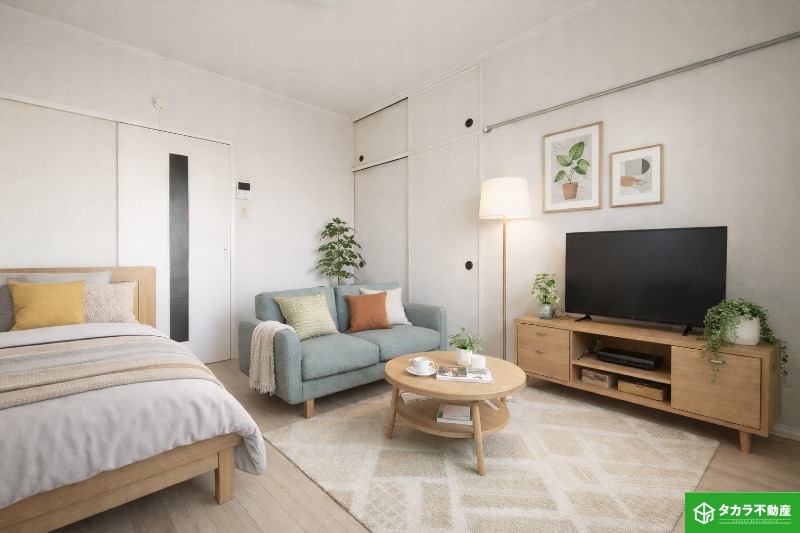 居室・リビング　写真は３０１号