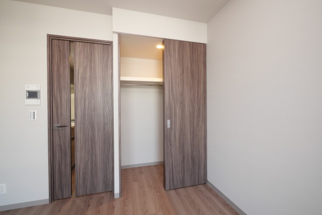 収納　たっぷりとした収納スペースです