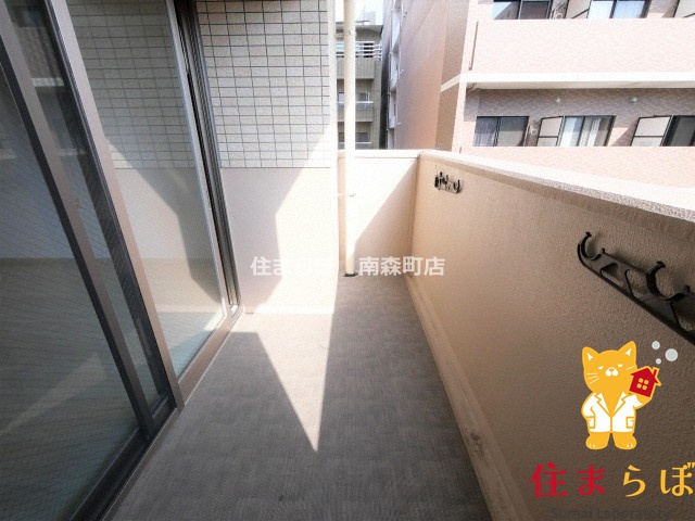 バルコニー　日常使いを想像しながら