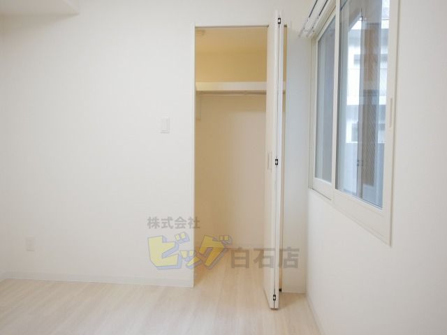 収納　広々ウォークインクローゼット完備しています♪