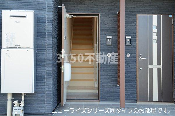 玄関　明るい玄関です
