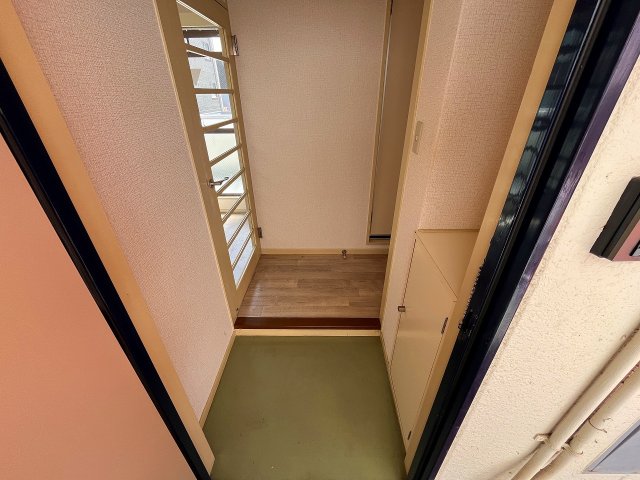 玄関　ゆったりとした玄関です
