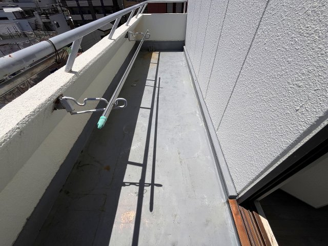 バルコニー　バルコニーがあります