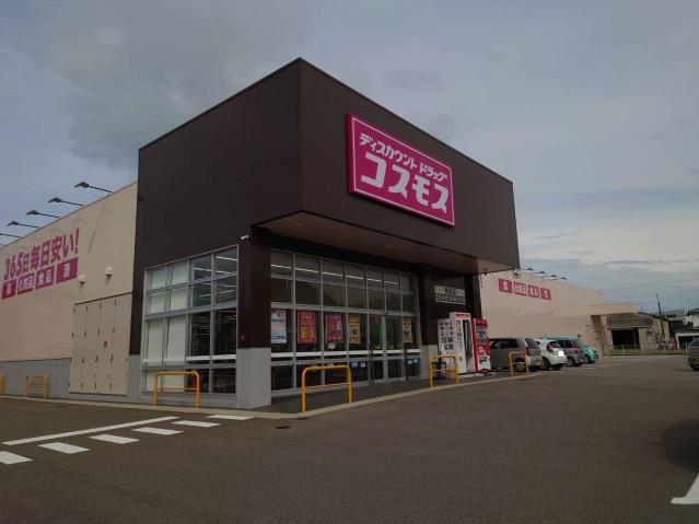 ドラックストア　（株）コスモス薬品／ディスカウントドラッグコスモス柳田店（ドラッグストア）まで673m
