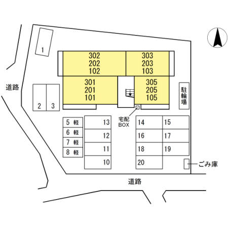 駐車場　2台分確保可