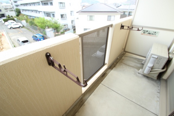 バルコニー　※別部屋の写真です