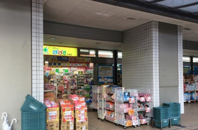 ドラックストア　どらっぐぱぱす月島店（ドラッグストア）まで344m