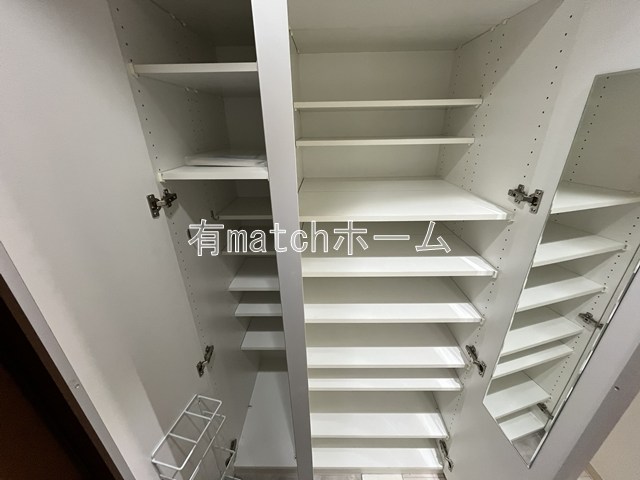 収納　収納があります