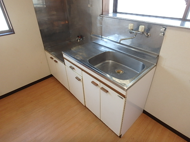 キッチン　２口コンロ設置可