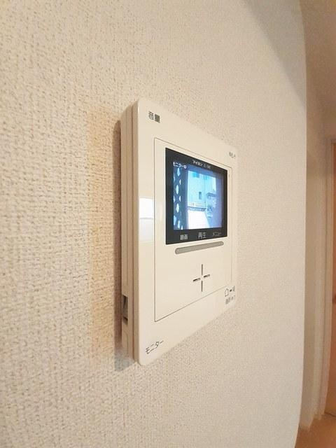 セキュリティ　モニター付きインターホン