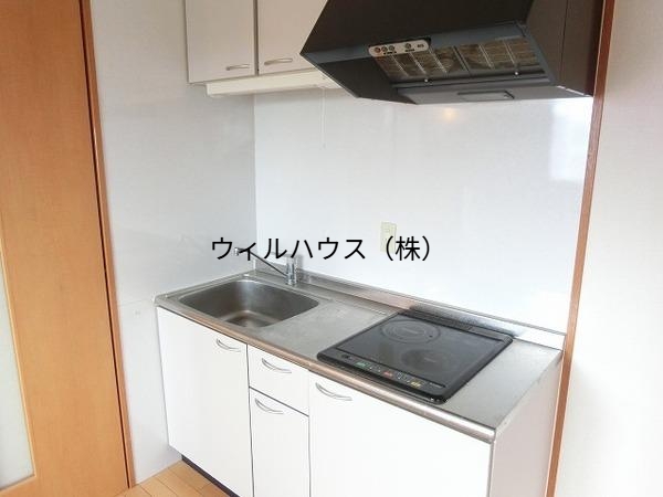 キッチン　２口ＩＨコンロ！