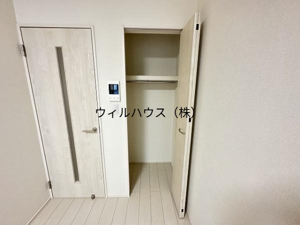 収納　クローゼット！