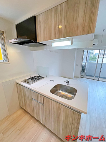 キッチン　写真は別のお部屋です。