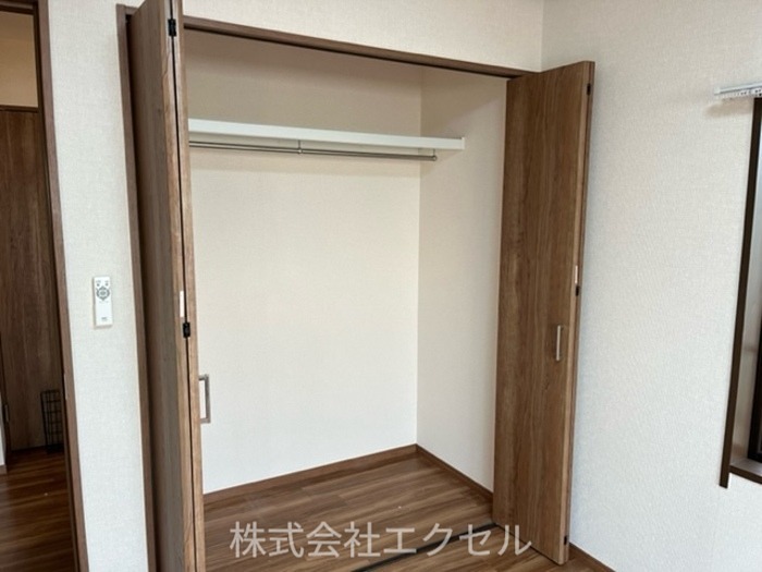 収納　クローゼットです。