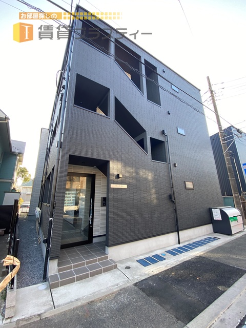 建物外観　落ち着いた立地なので静かな住環境です